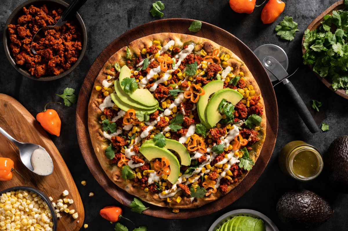 Mexican Street Pizza